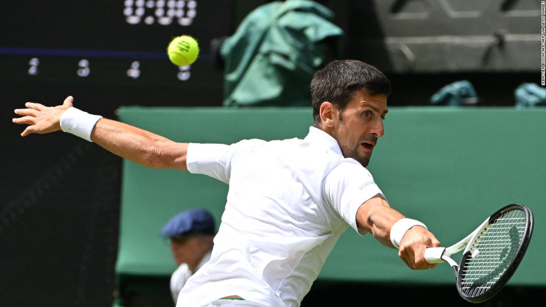 Novak Djokovic into Wimbledon third round after scintillating performance